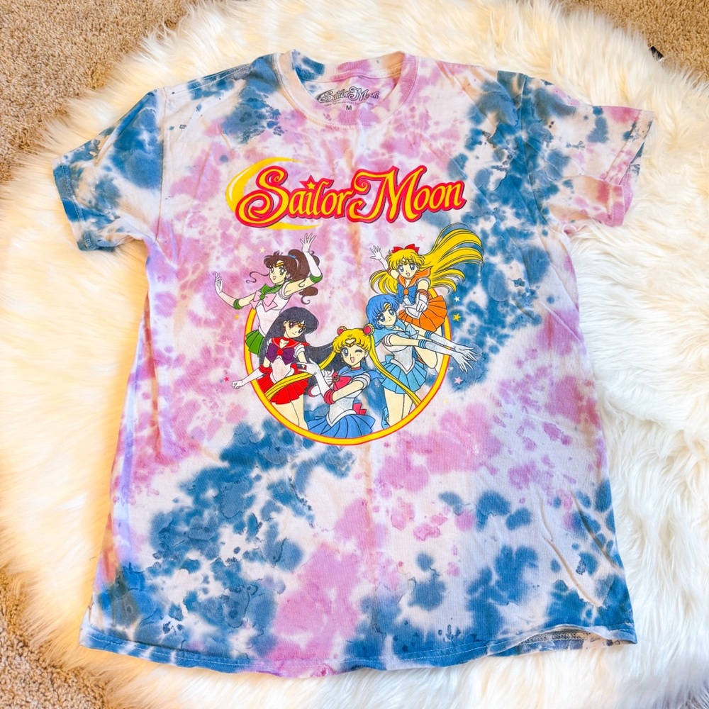 Sailor Moon Tie-Dye Short Sleeve Tee